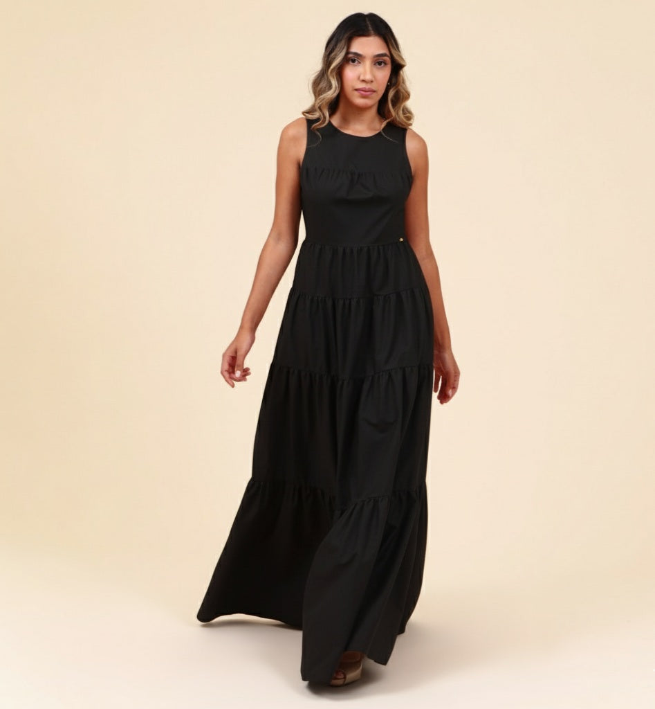 Vestido Amalfi Mãe Preto