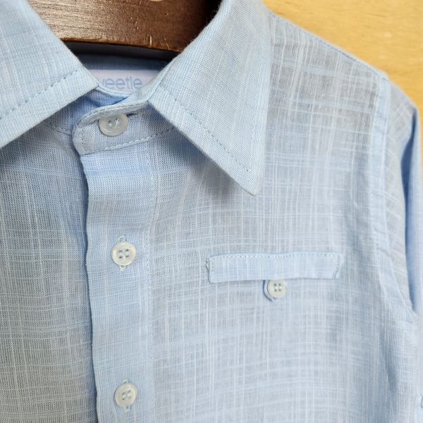 Camisa Infantil Scott Azul Bebê