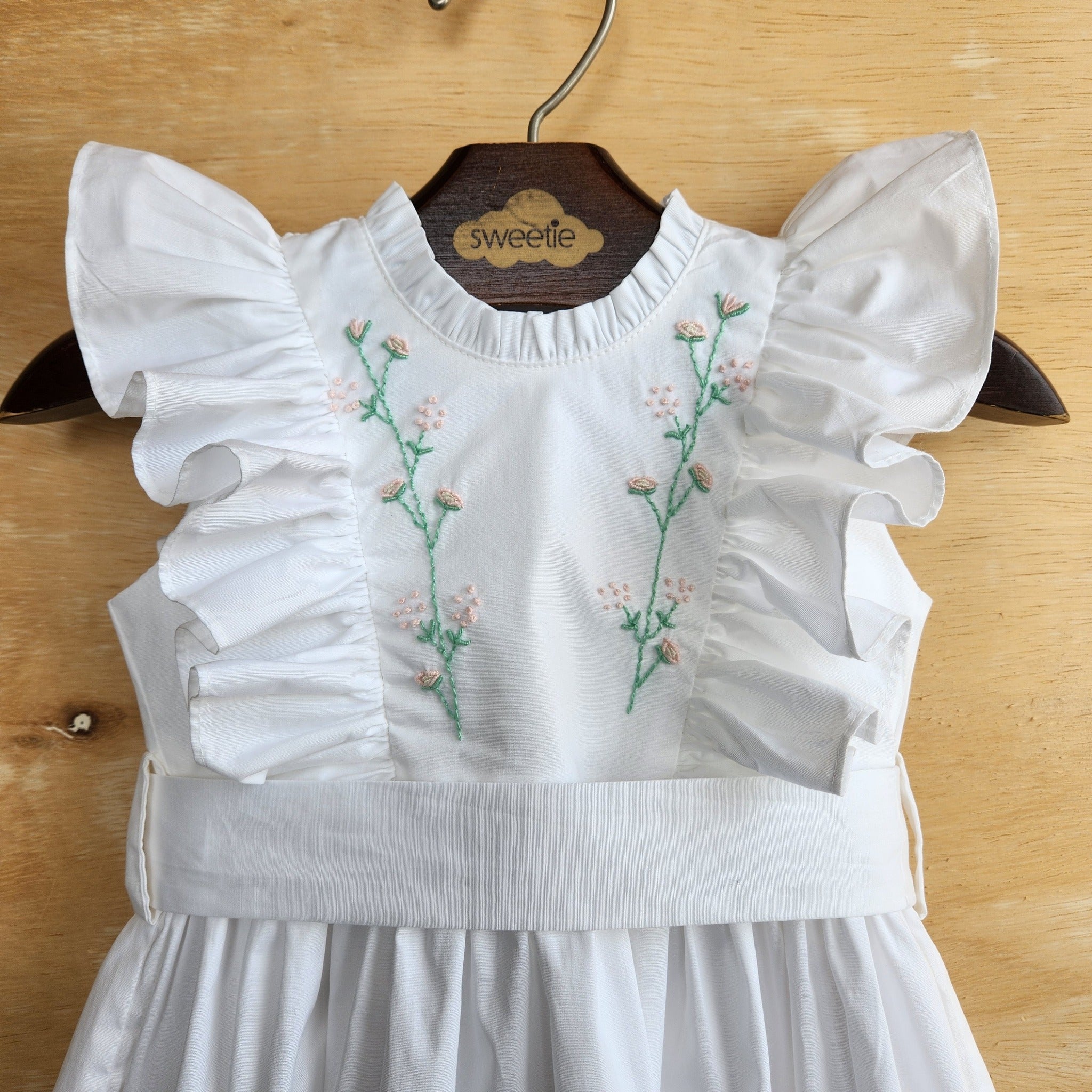 Vestido Bebê Aimée Branco