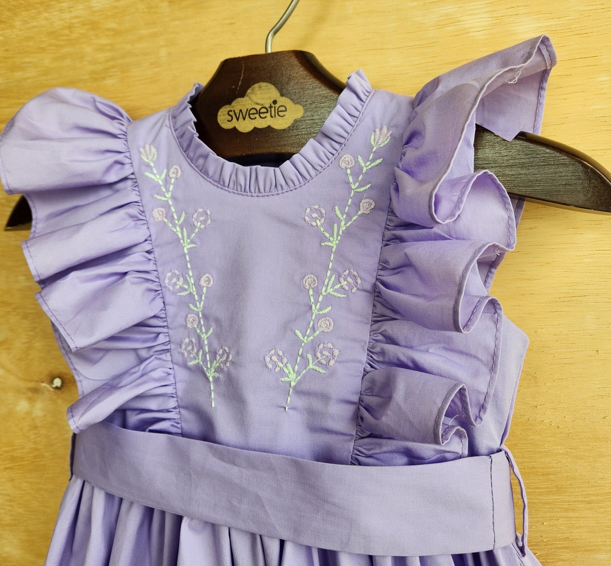Vestido Bebê Aimée Lilás