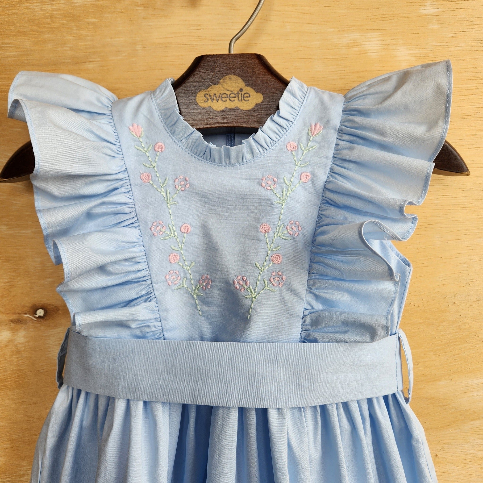 Vestido Bebê Aimée Azul
