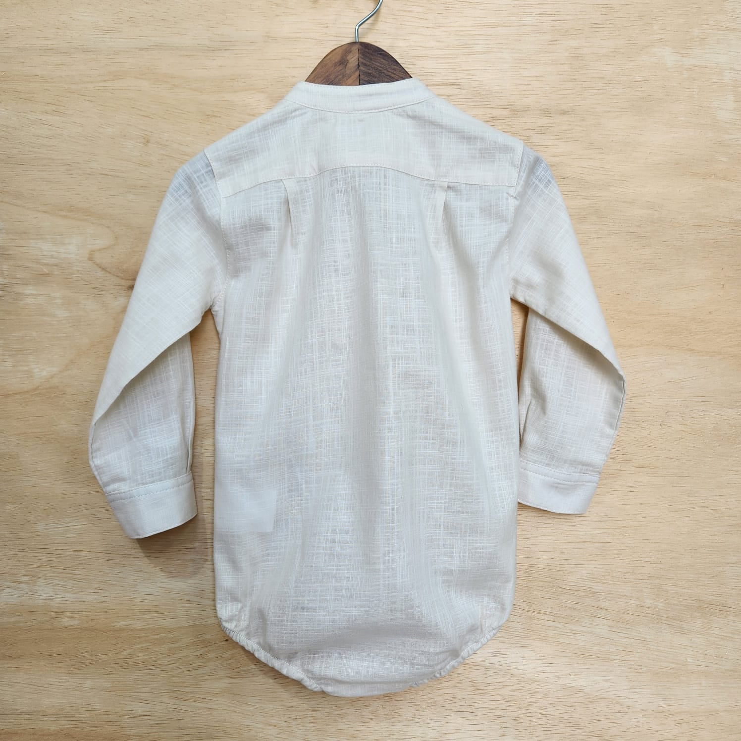 Camisa Body Lucca Bebê Bege