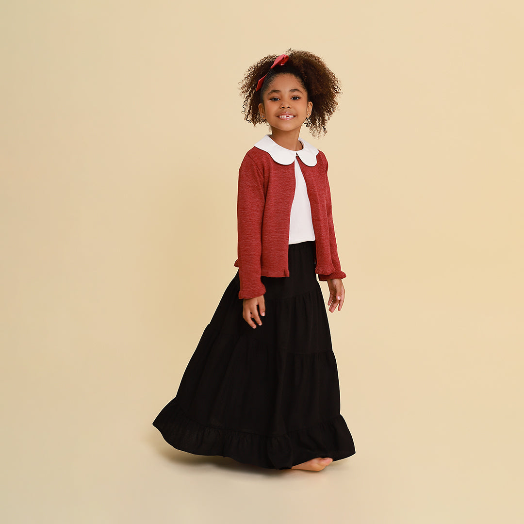 Casaqueto de Tricot Lorena Marsala