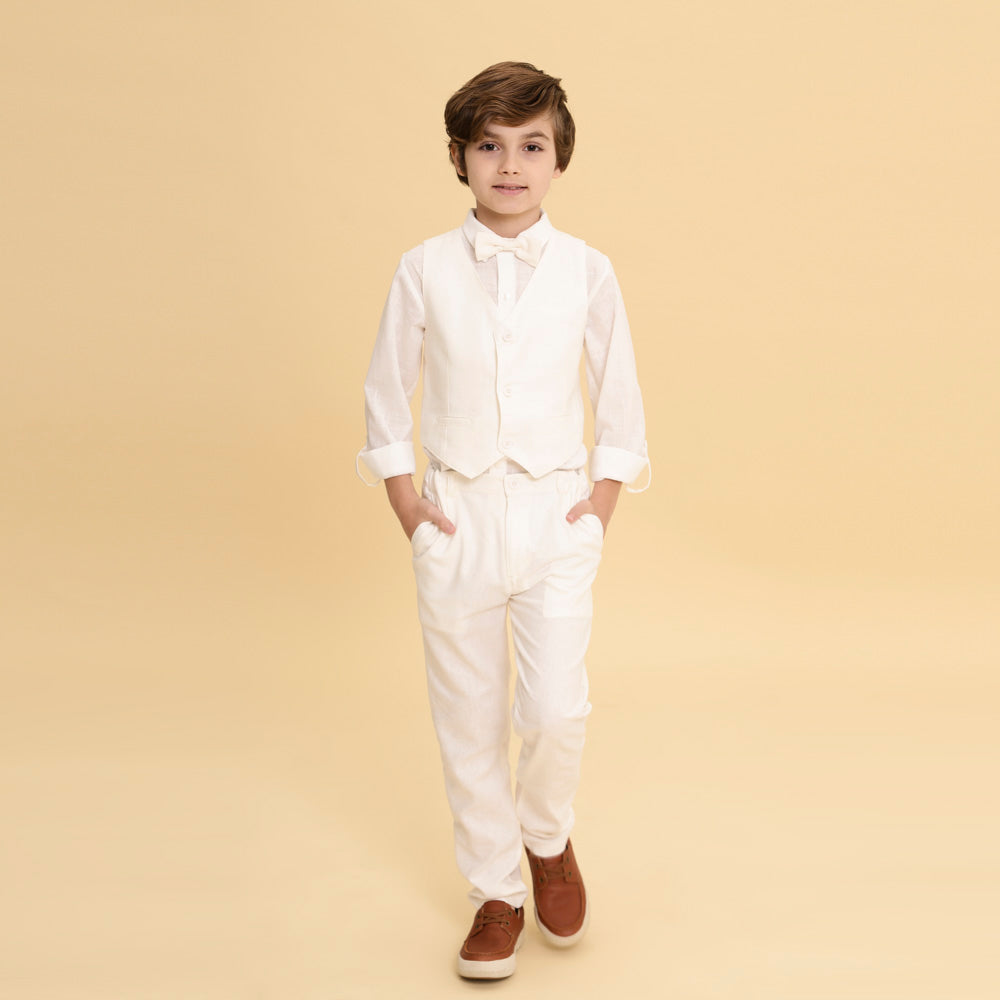 Colete Infantil Dom Branco