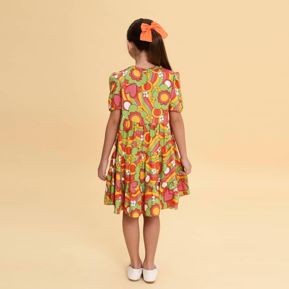Vestido Infantil Vicenza Retrô