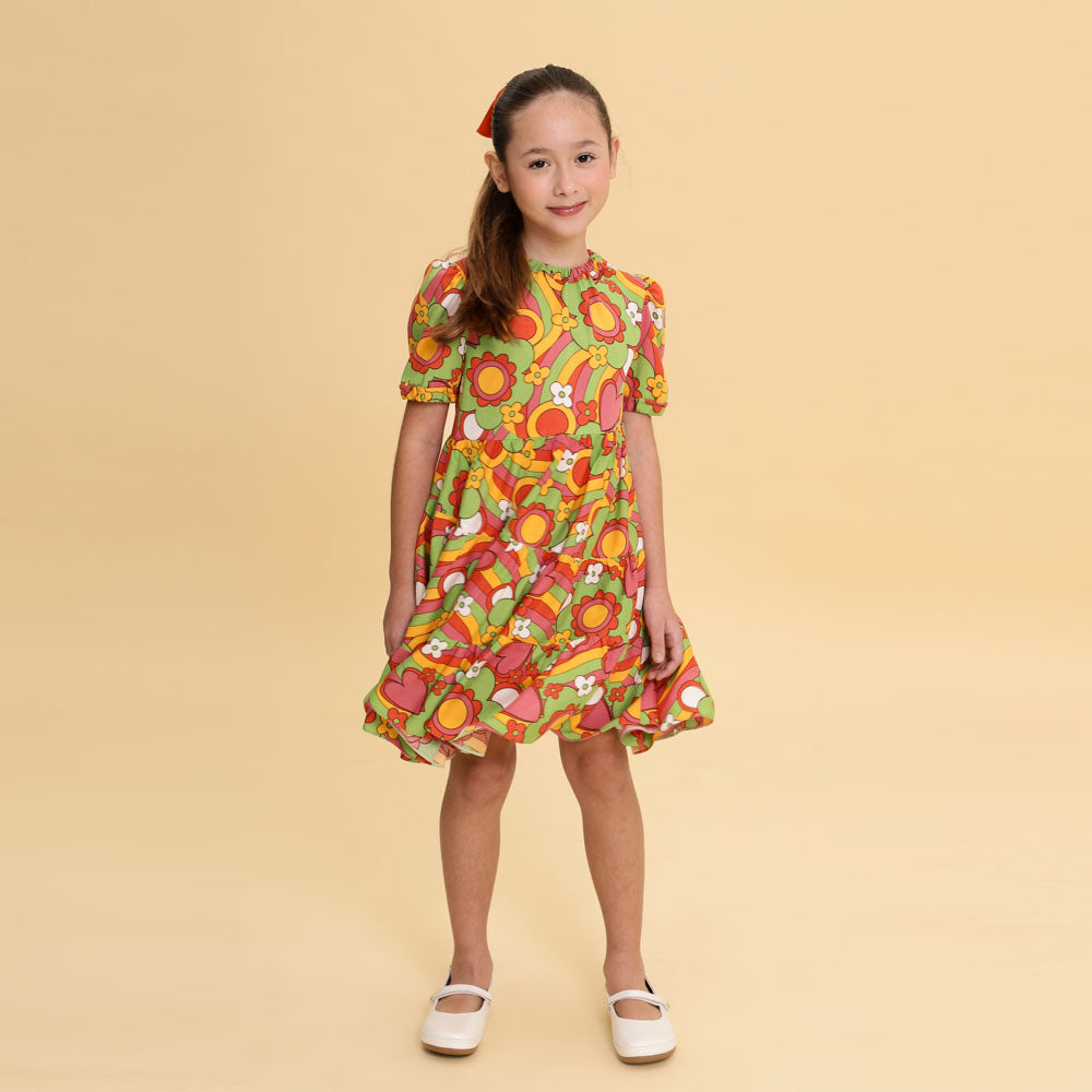 Vestido Infantil Vicenza Retrô