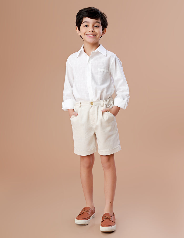 Camisa Infantil Scott Branca