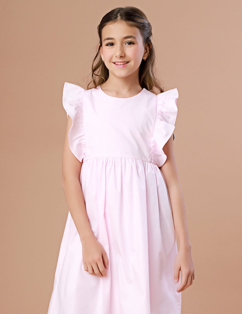 Vestido Infantil Capri Rosa