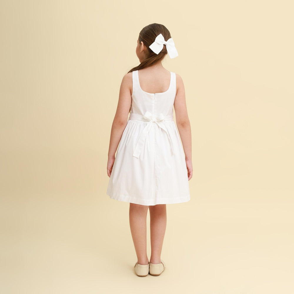 Vestido Infantil Maje Branco