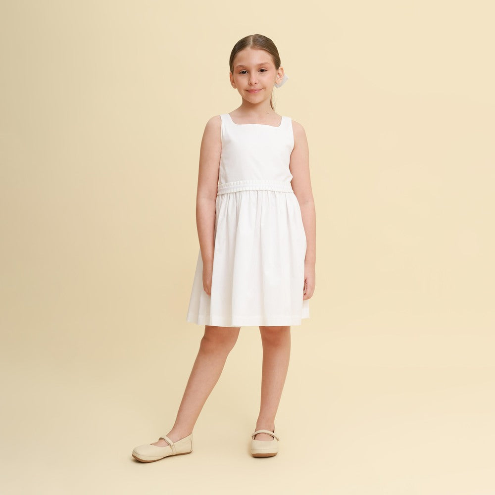 Vestido Infantil Maje Branco