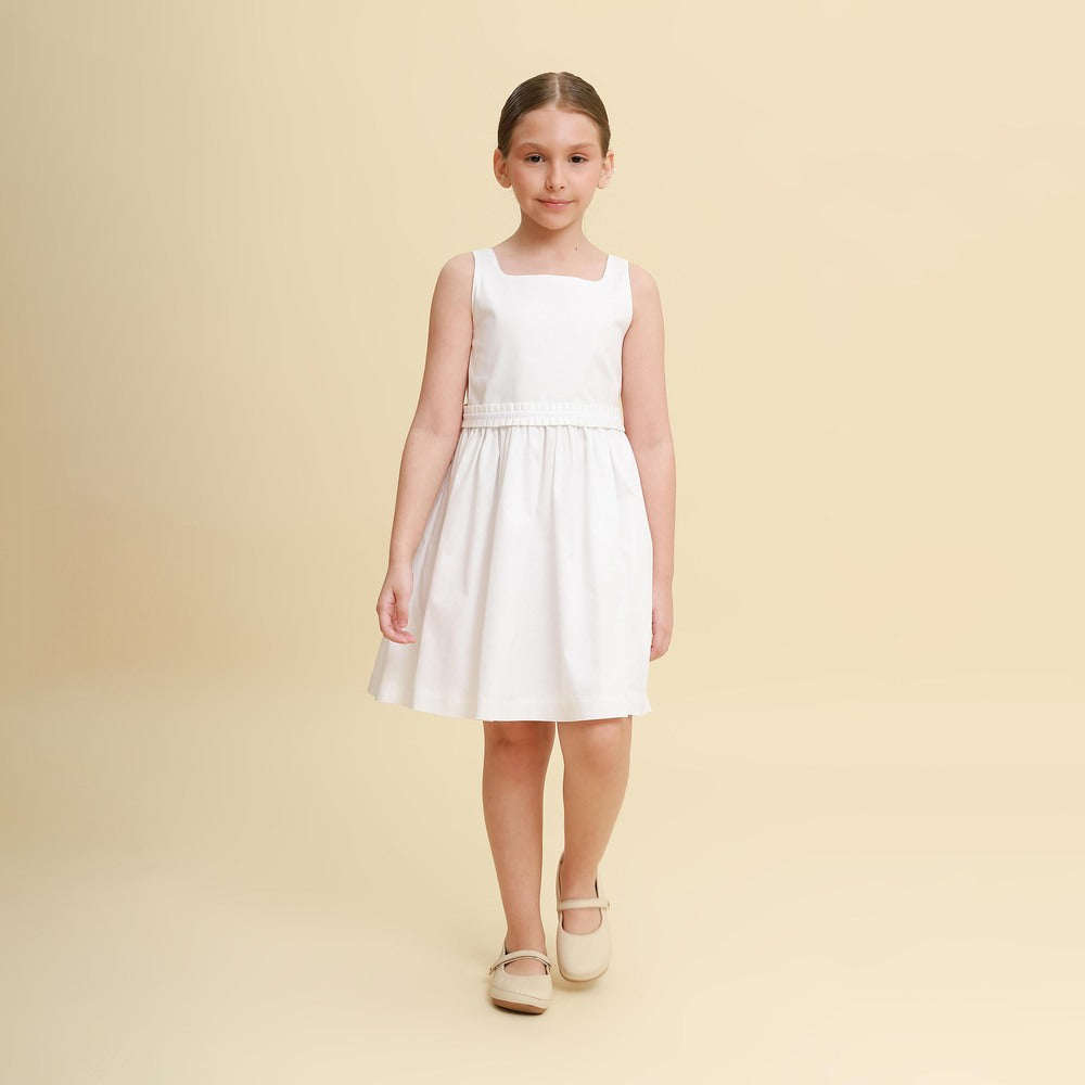 Vestido Infantil Maje Branco