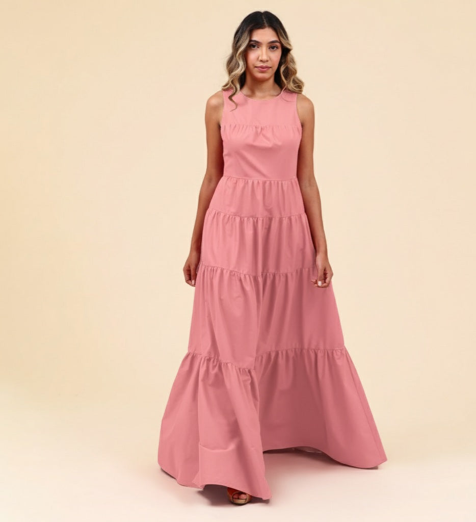 Vestido Amalfi Mãe Rosé