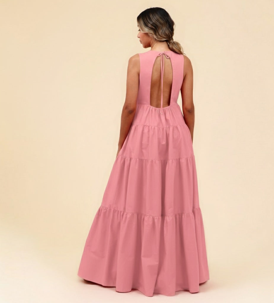 Vestido Amalfi Mãe Rosé