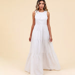 Vestido Amalfi Mãe Branco