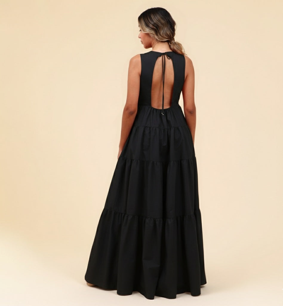 Vestido Amalfi Mãe Preto