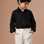 Camisa Infantil Scott Preta
