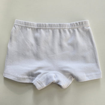 Calcinha Boxer Infantil Sweetie Branca