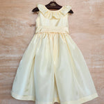 Vestido Festa Bebê Babado Amarelo