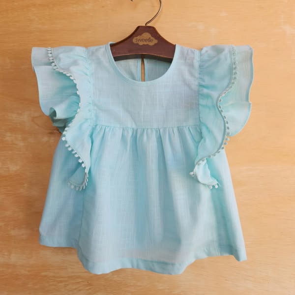 Blusa Bata Infantil Verde