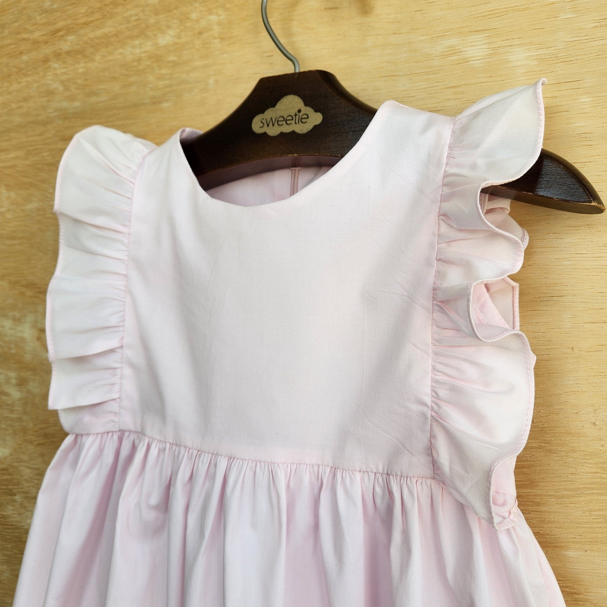 Vestido Bebê Capri Rosa