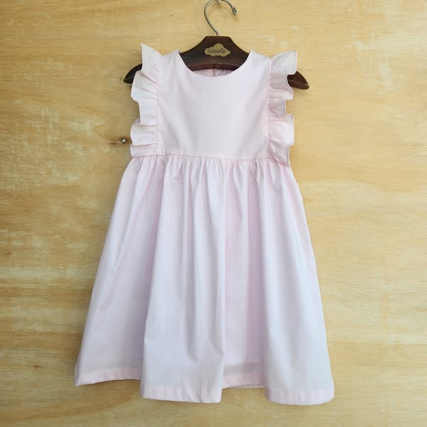 Vestido Bebê Capri Rosa