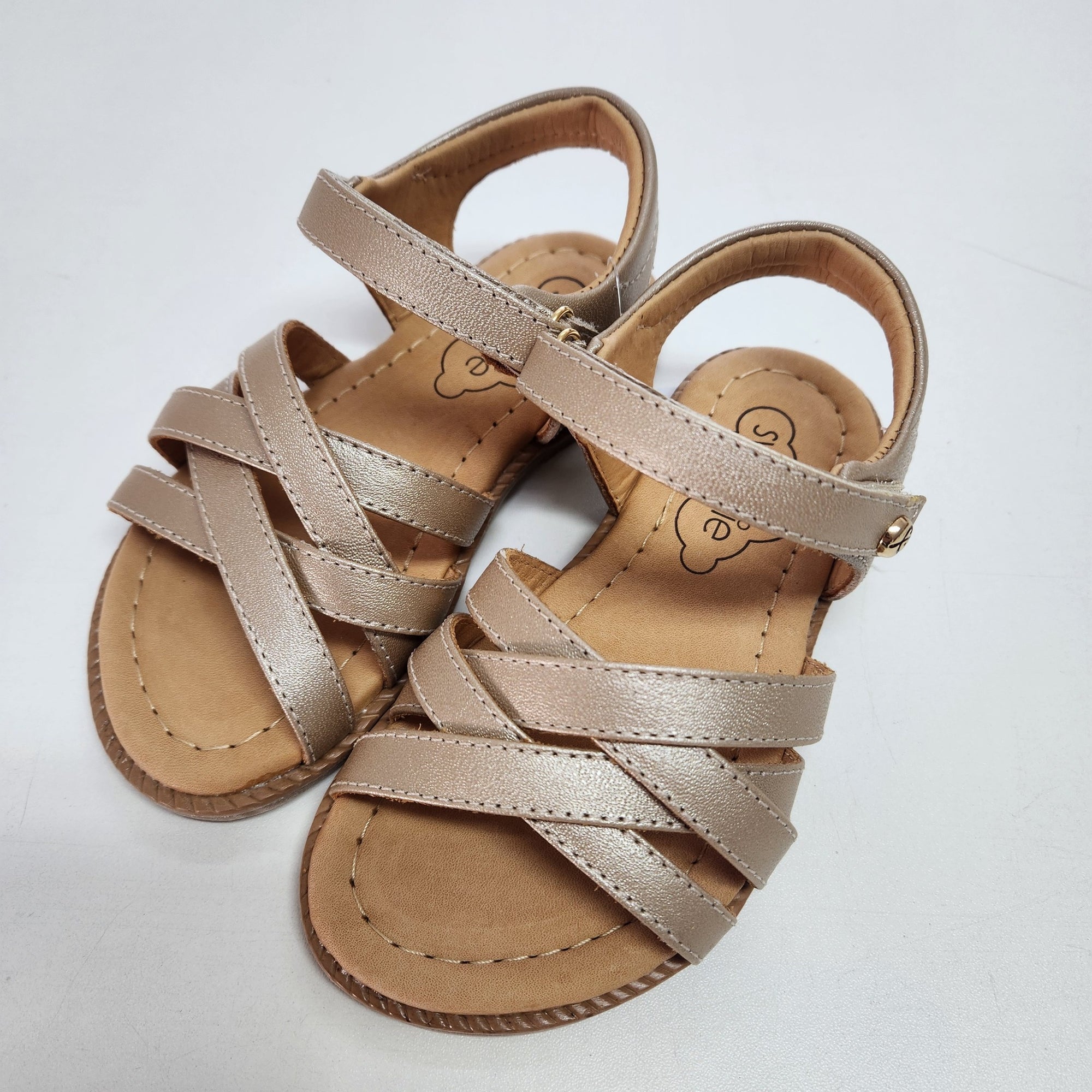 Sandália Infantil Ouro Perolado