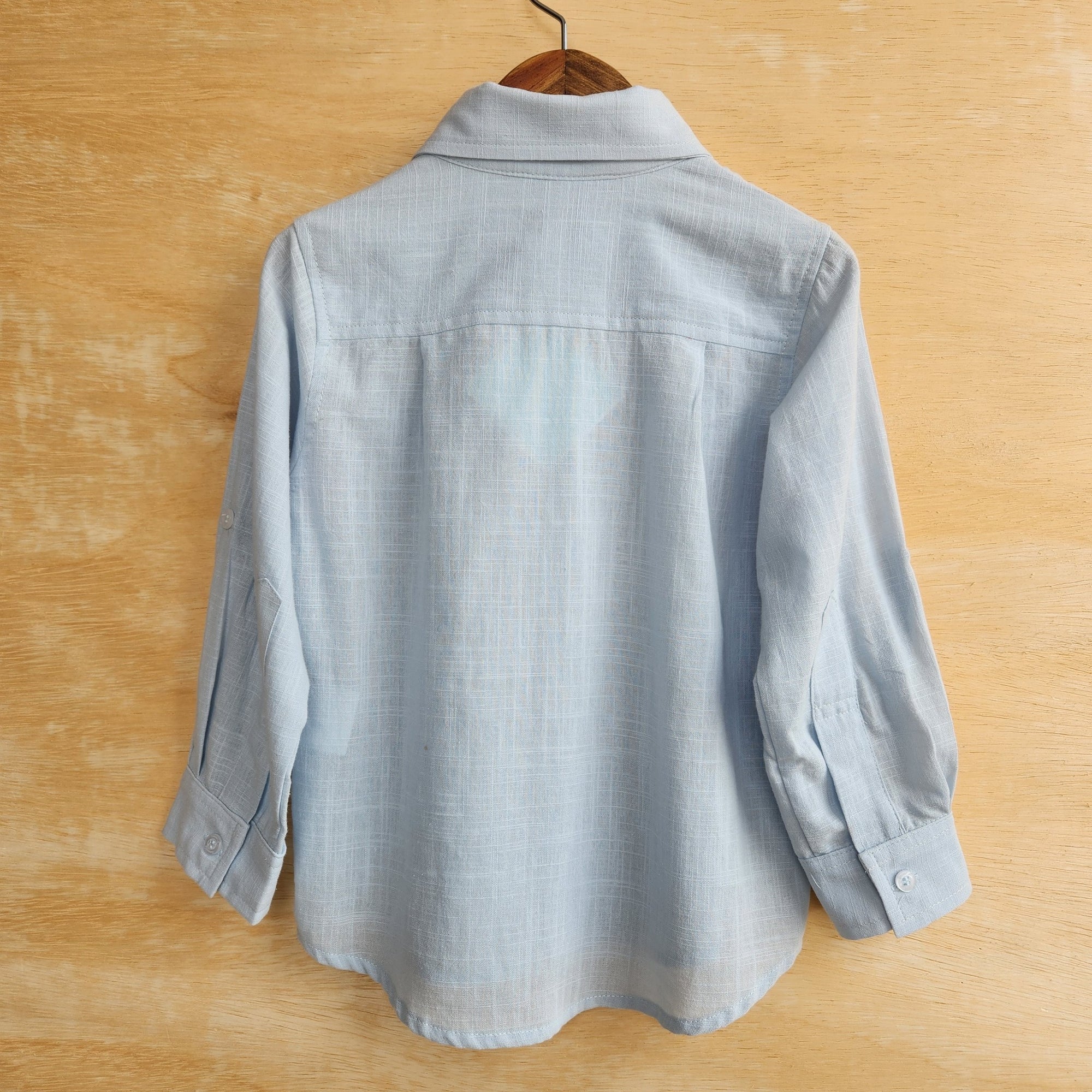 Camisa Infantil Scott Azul Céu