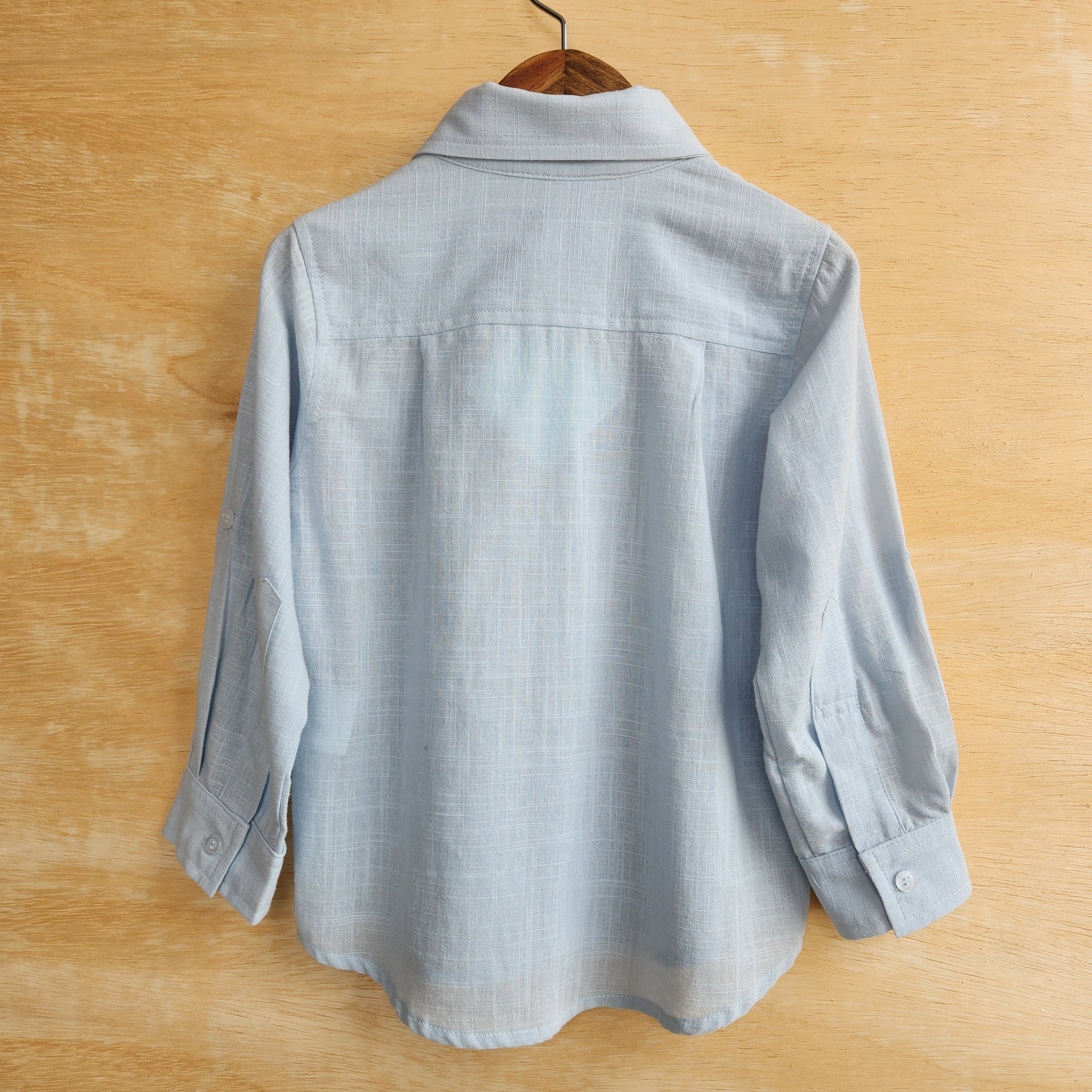 Camisa Infantil Scott Azul Céu