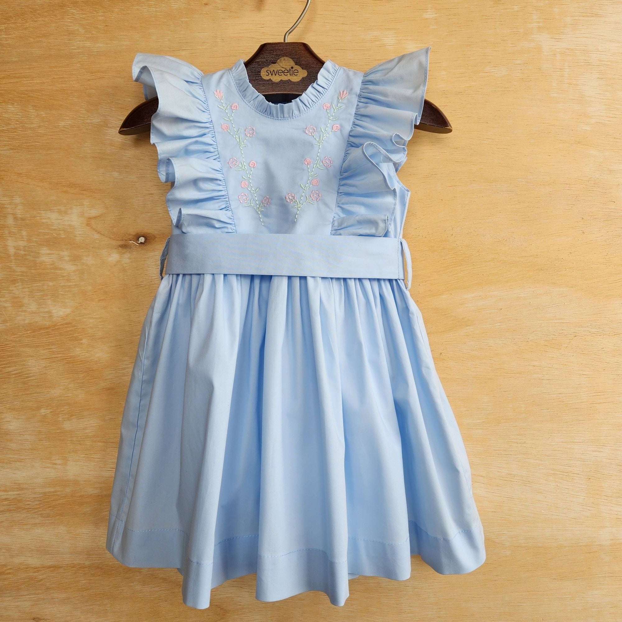 Vestido Bebê Aimée Azul