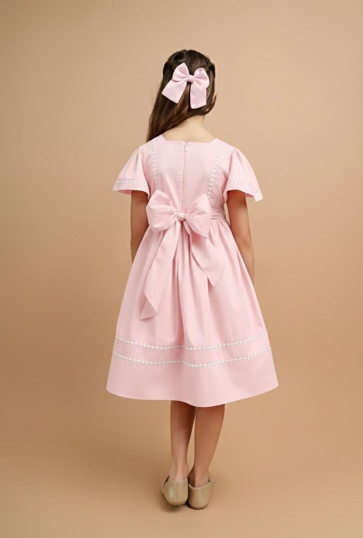 Vestido Anja Rosa Bebê