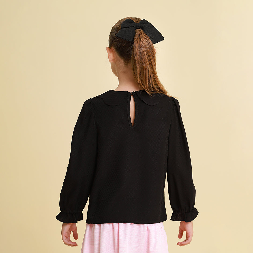 Blusa Fiorella Preta