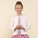 Casaqueto de Tricot Infantil Lorena Rosa