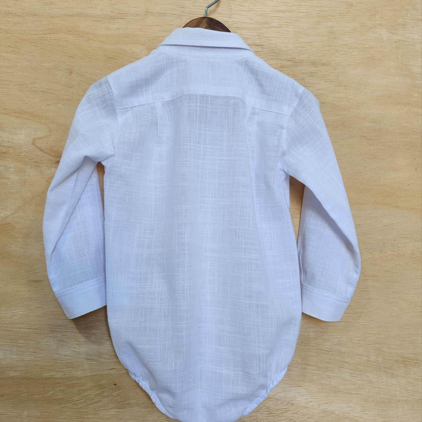 Camisa Body Scott Bebê Branca