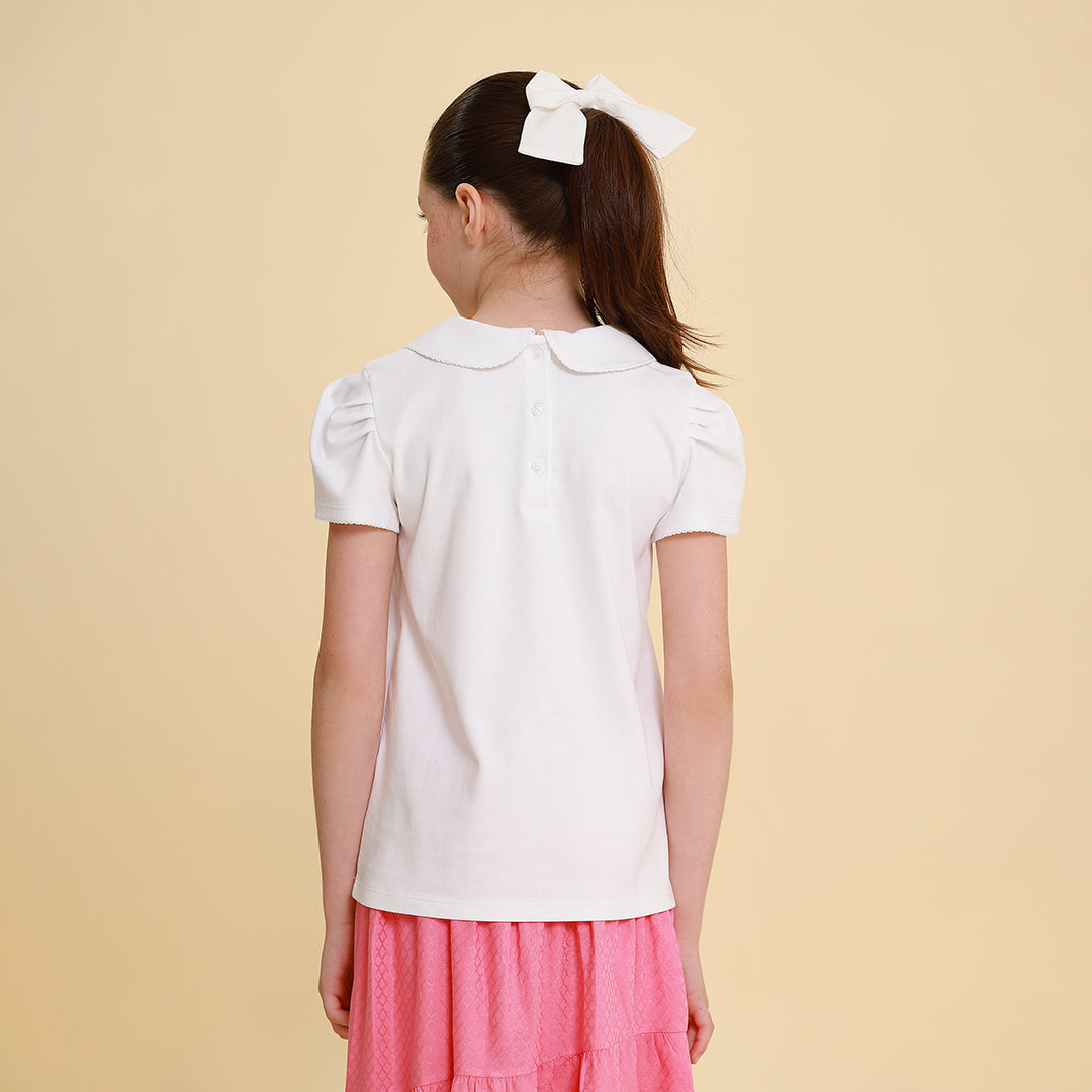 Camiseta Infantil Sweetie Branca