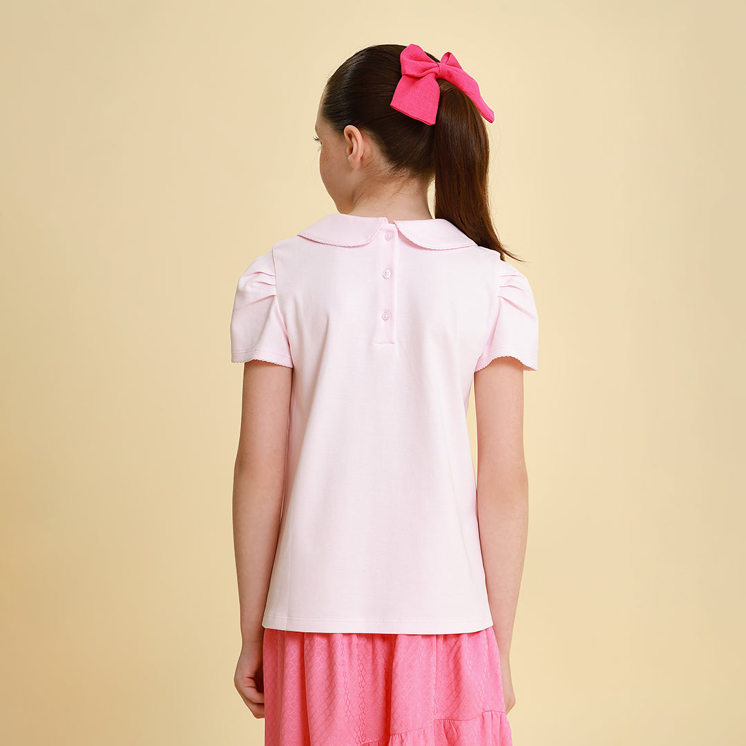 Camiseta Infantil Sweetie Rosa
