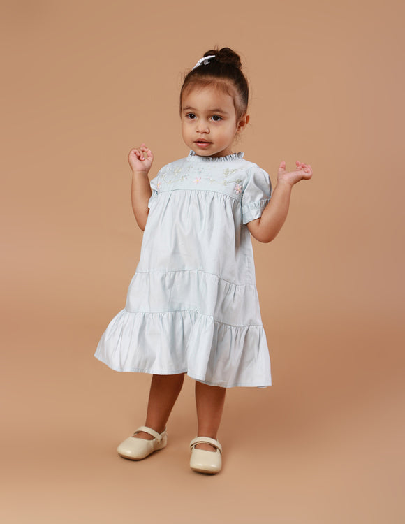 Vestido Bebê Lavanda