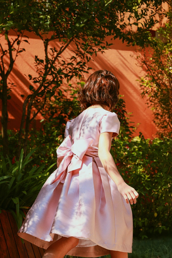 Vestido Festa Infantil Sonho Zibeline Rosé