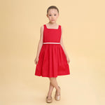 Vestido Infantil Maje Vermelho