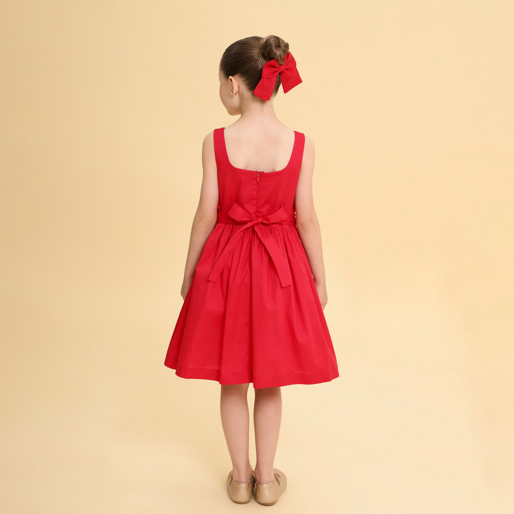Vestido Infantil Maje Vermelho