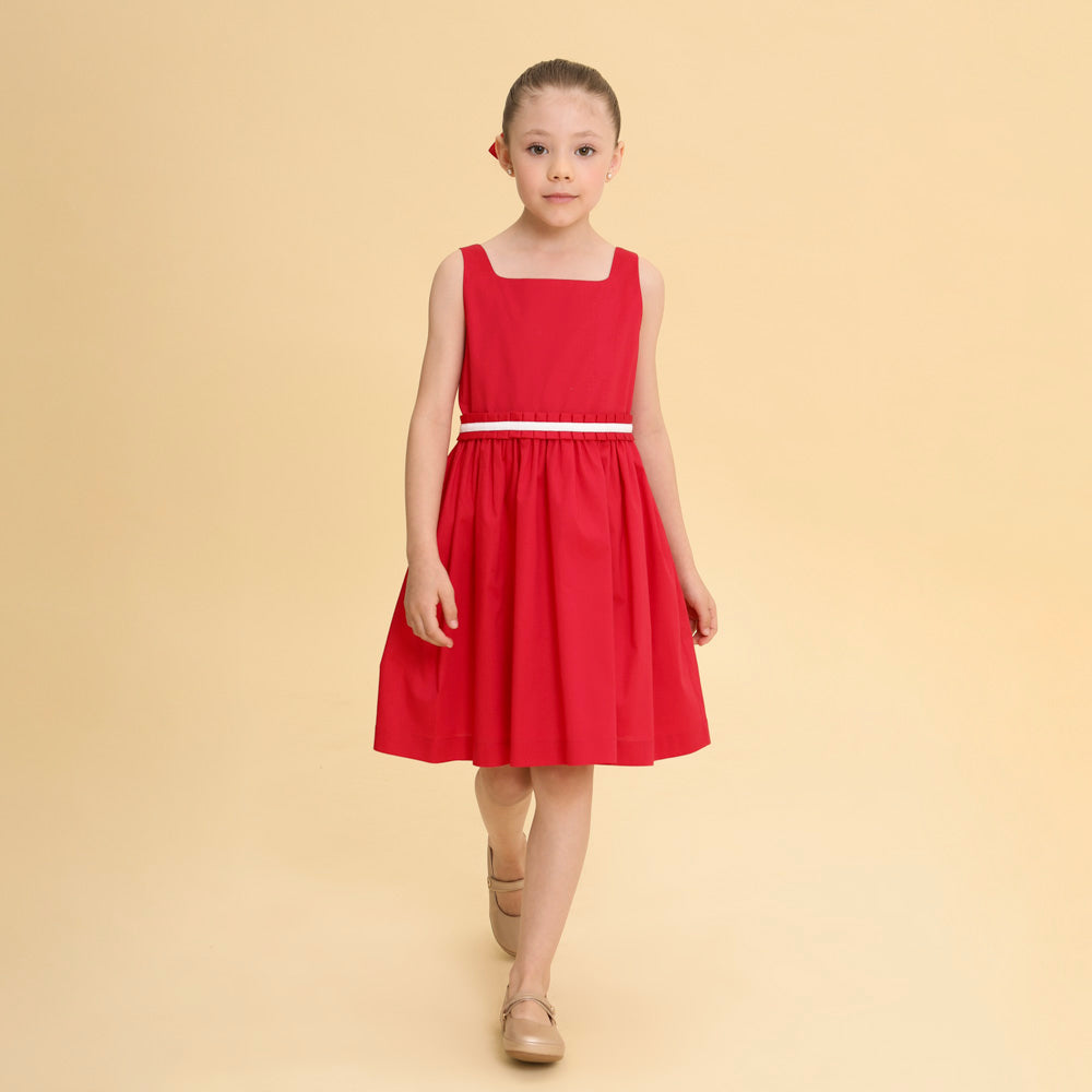 Vestido Infantil Maje Vermelho
