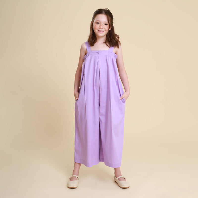 Macacão Infantil Cassis Lilás