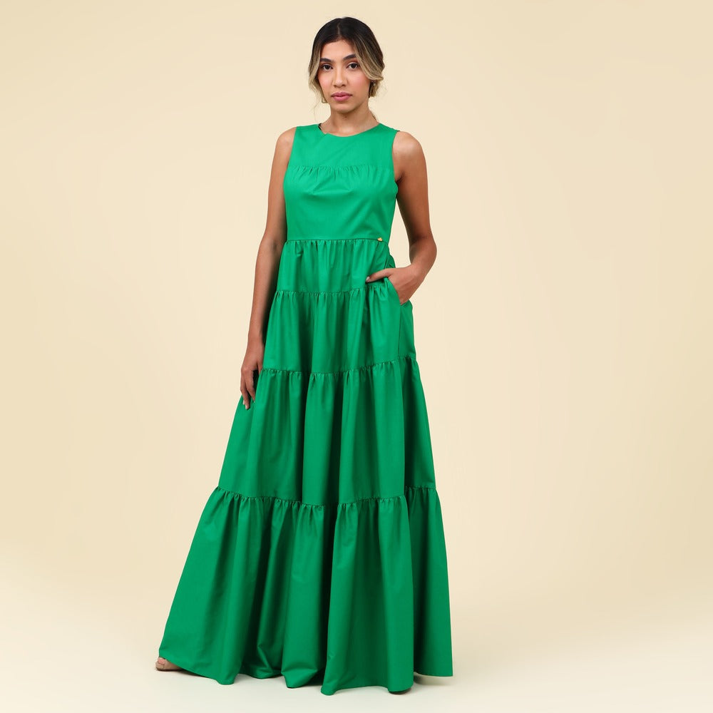 Vestido Amalfi Mãe Verde