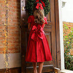 Vestido Infantil Sonho Zibeline Vermelho Natal
