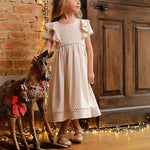 Vestido Infantil Louise Viscolinho Savana