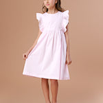 Vestido Infantil Capri Rosa