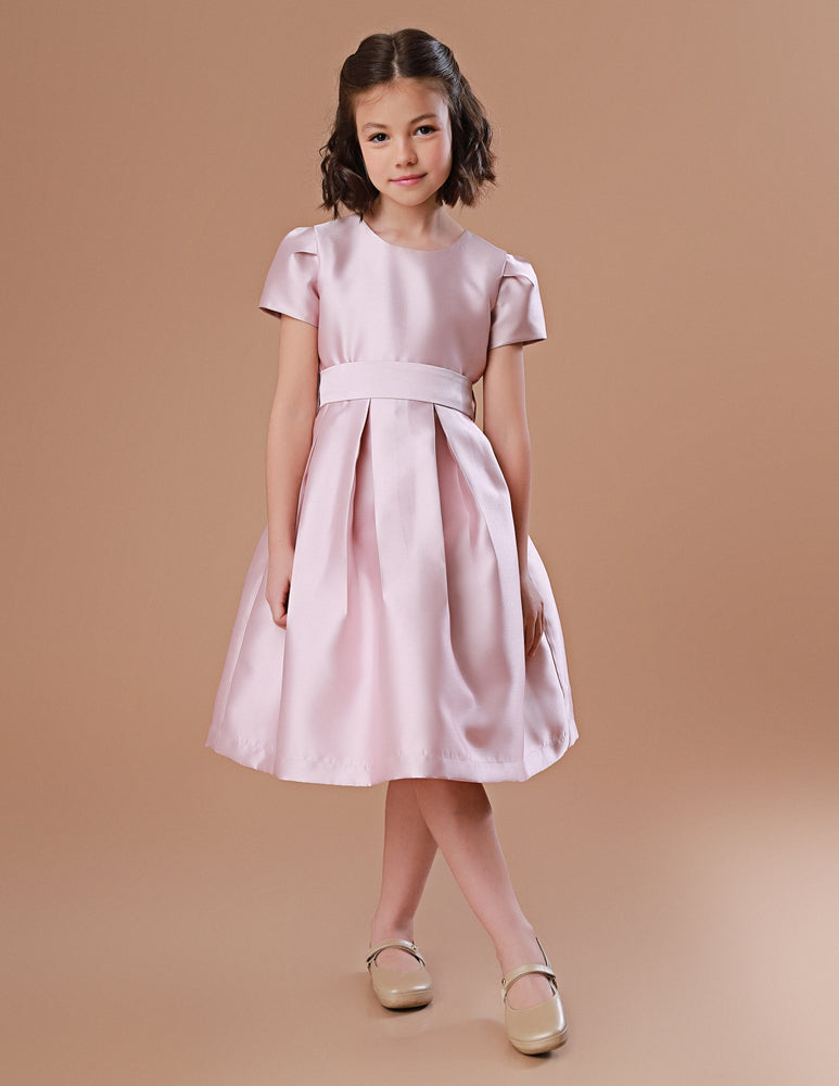 Vestido Festa Infantil Sonho Zibeline Rosé