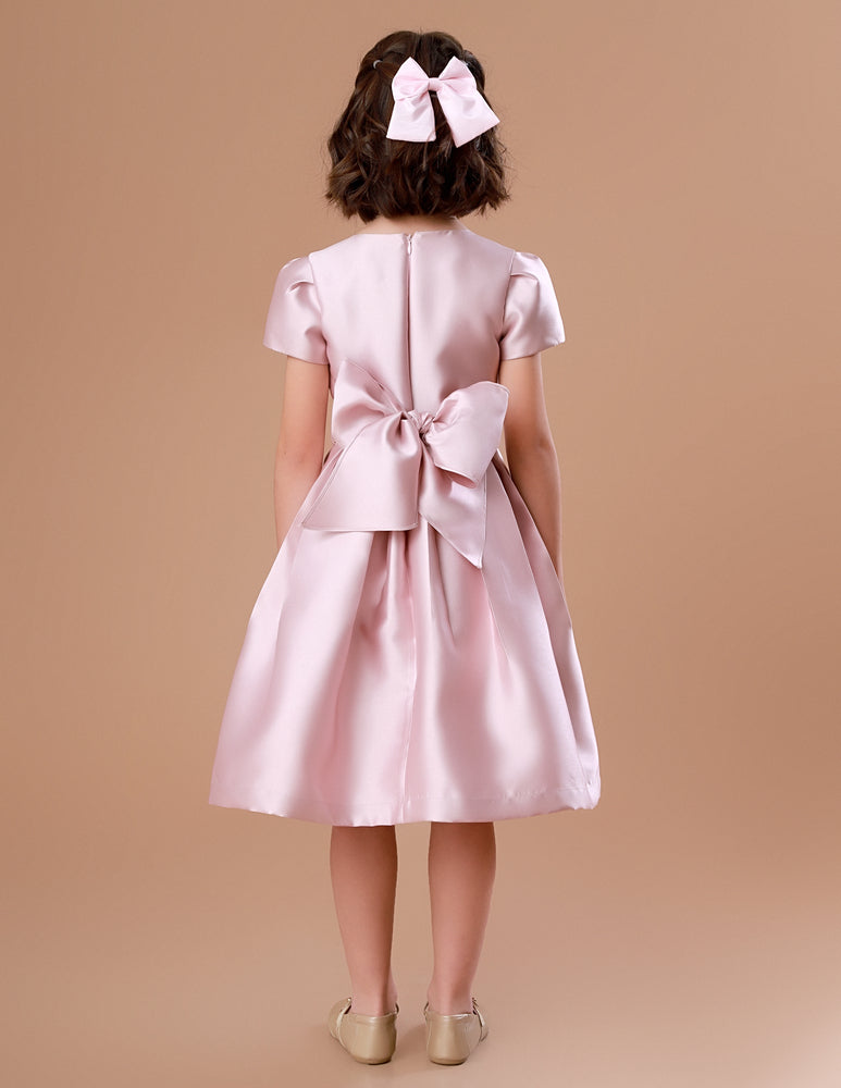 Vestido Festa Infantil Sonho Zibeline Rosé