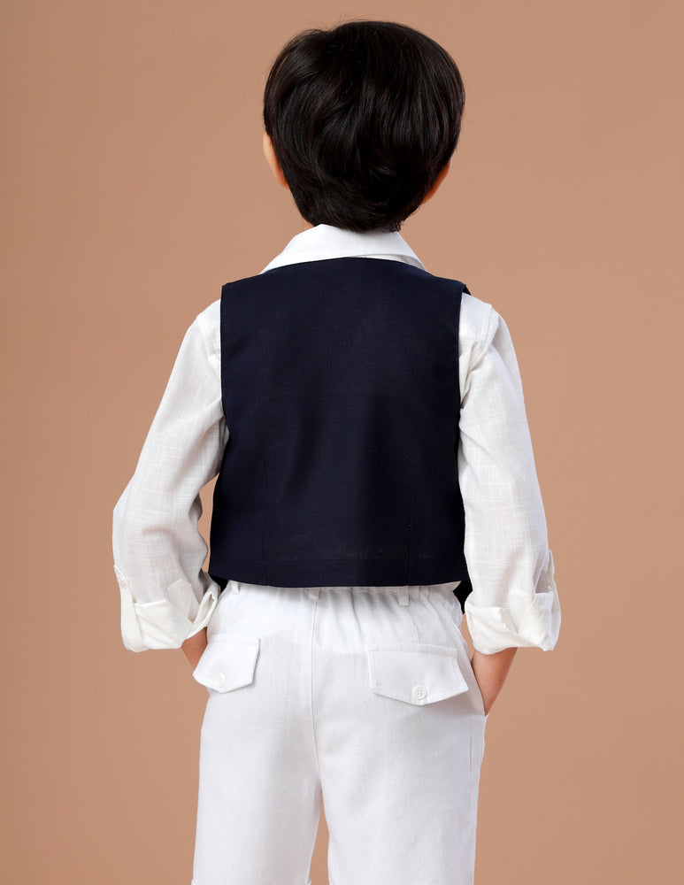 Colete Infantil Dom Azul Marinho