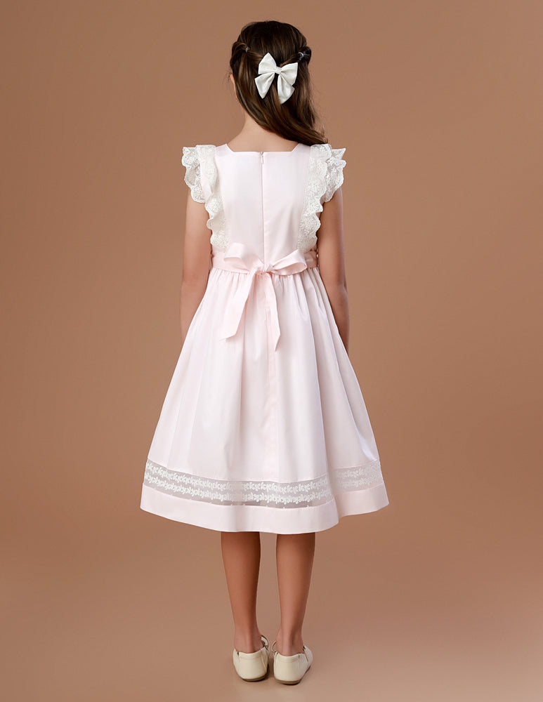 Vestido Infantil Meghan Pêssego