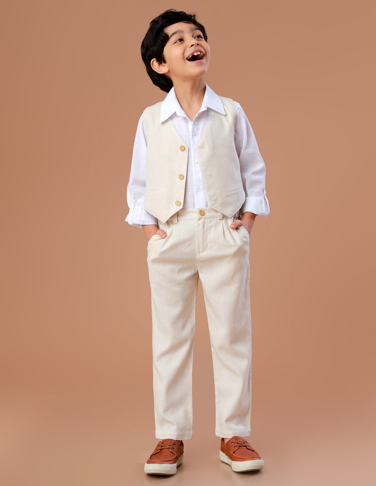 Calça Infantil de Linho Savana